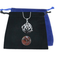 Silver Mother Child Heart