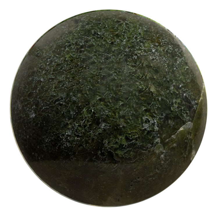 Moss Agate Gem Sphere - Wellness Life Zone