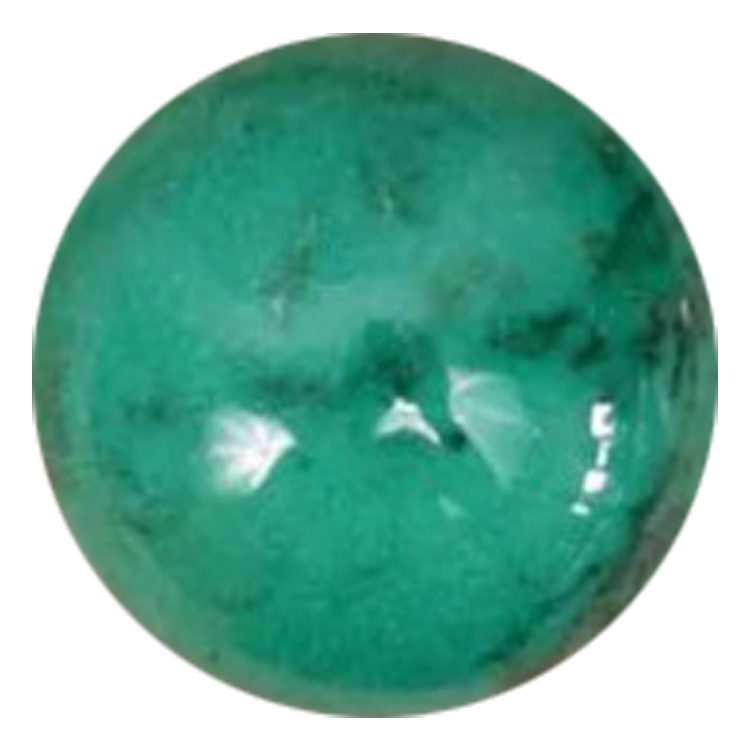 Green grass agate gemstone for crystal wellness.