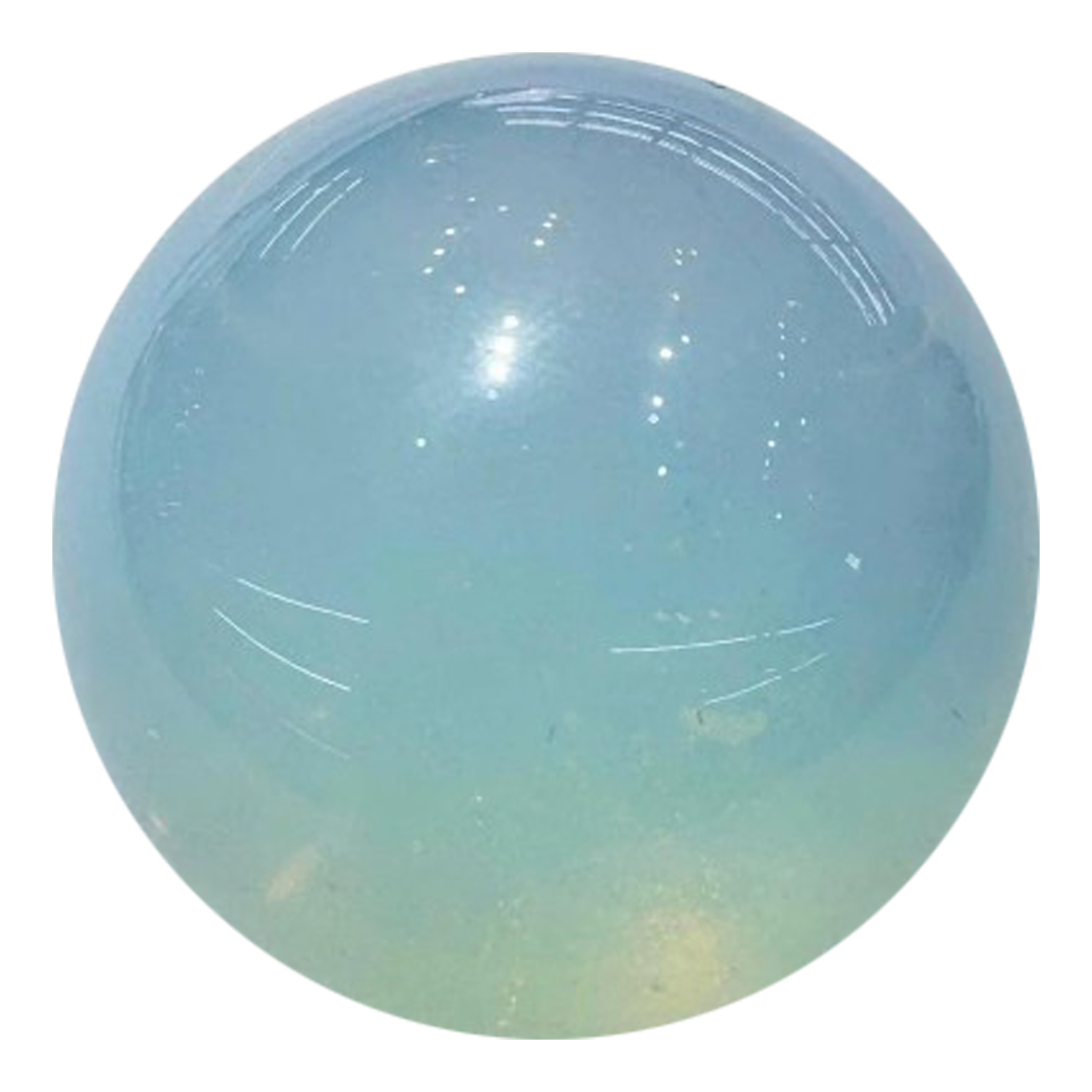 Opalite crystal stone for wellness and relaxation.